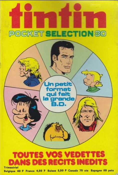 Scan de la Couverture Tintin Slection n 30